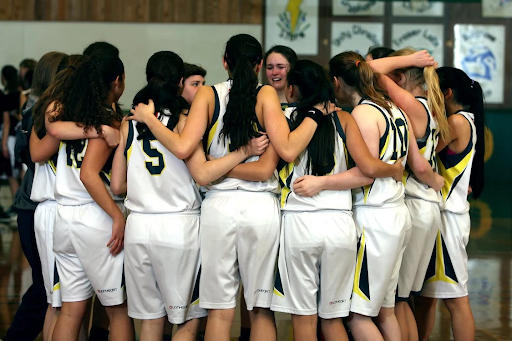 Women's Basketball Team in Uniform